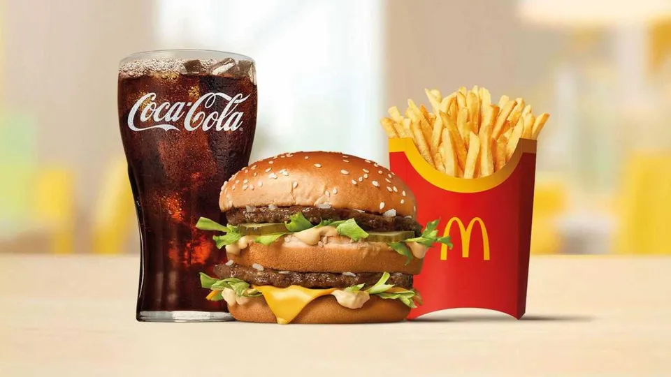 McDonald's Coke Fries Junk Food