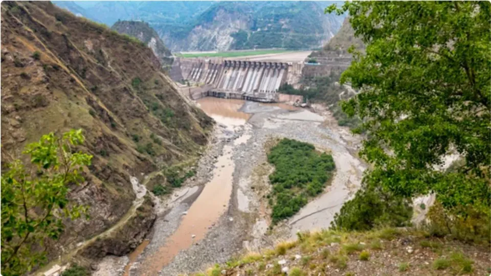 Ranbir canal on Chenab River Indus Water Treaty