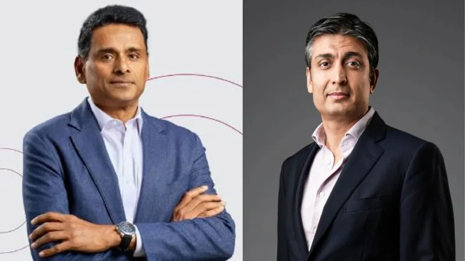 Rishad Premji (L), Srinivas Pallia (R)