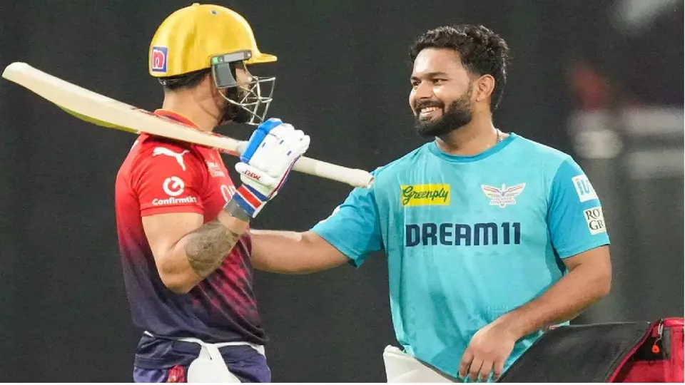 LSG vs RCB Virat Kohli Rishabh Pant