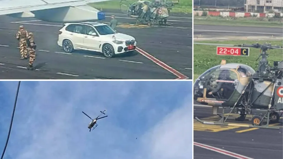 Manipur Governor Helicopter