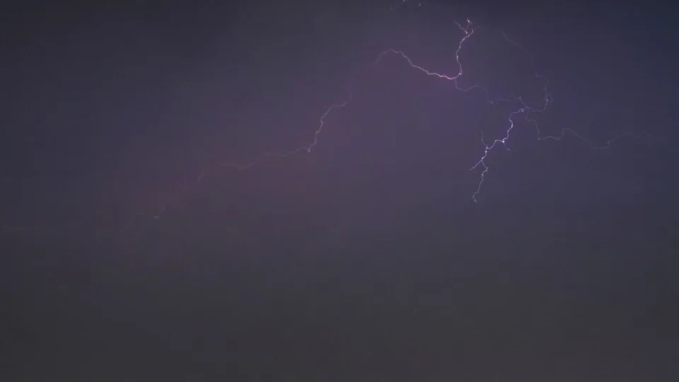 Lightning Thunderstorms Rain Alert