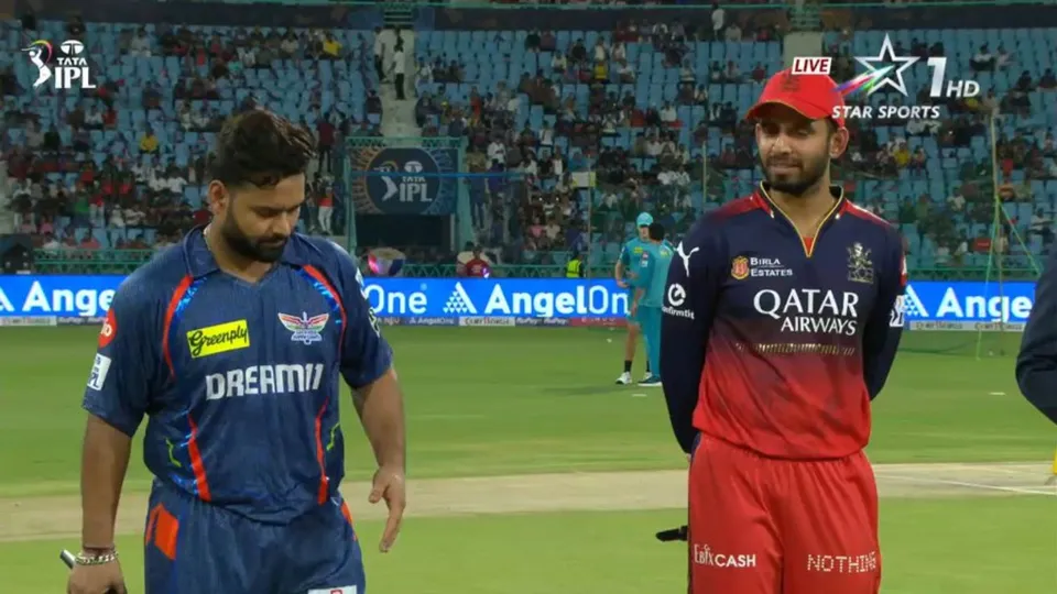 RCB win toss against LSG