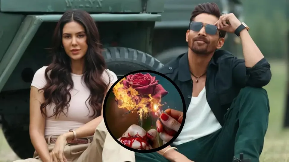 Sonam Bajwa with Harshvardhan Rane