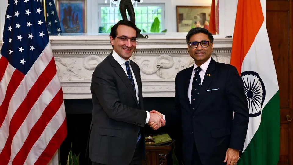 Jeffrey Kessler and Vikram Misri in Washington on Tuesday, May 27, 2025.