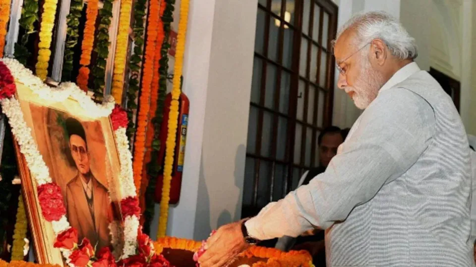 PM Modi pays tribute to Veer Savarkar on his birth anniversary