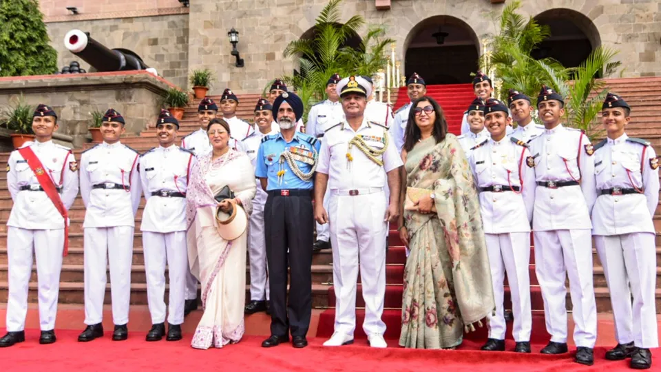 NDA Female Cadets Passing out Parade
