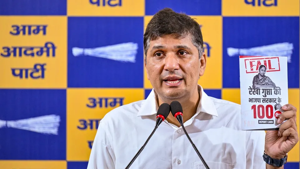 Saurabh Bharadwaj BJP 100 Days