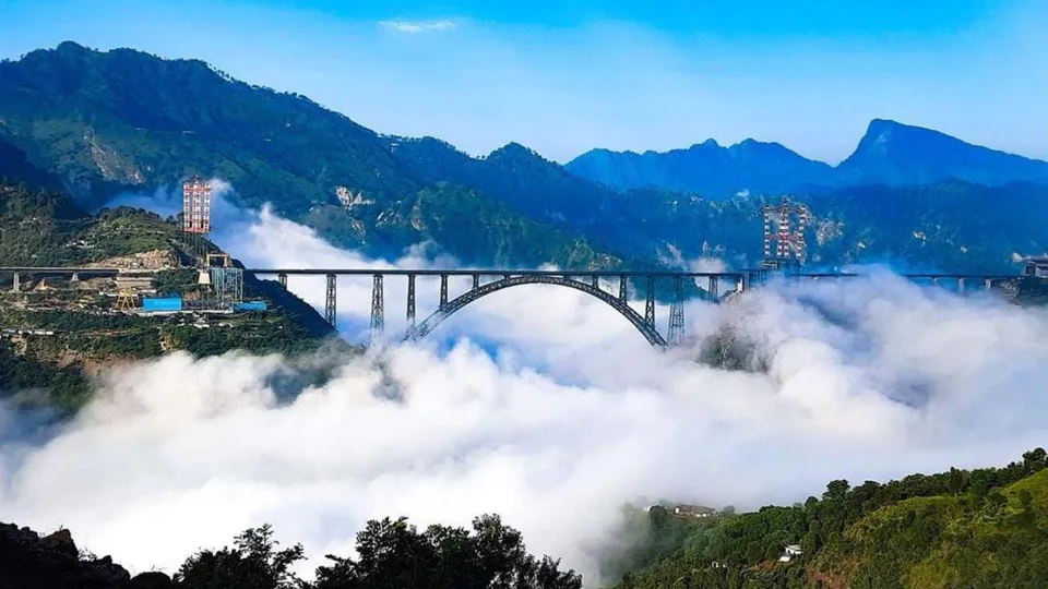 USBRL Project Chenab bridge Udhampur Srinagar Baramulla