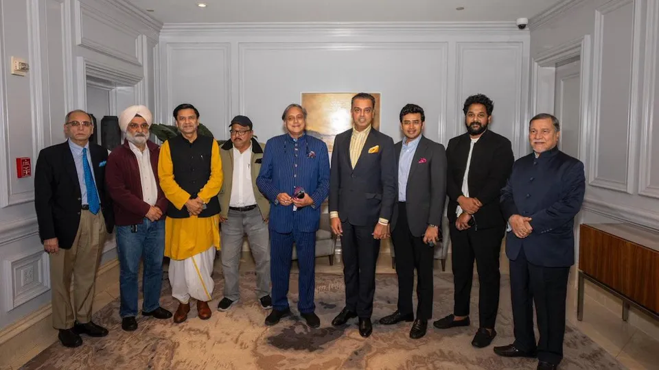 An all party delegation led by Shashi Tharoor arrives in Washington D.C. on Tuesday, June 3, 2025.