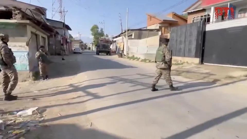 NIA conducts raid at multiple locations in Kulgam on Thursday, June 5, 2025.