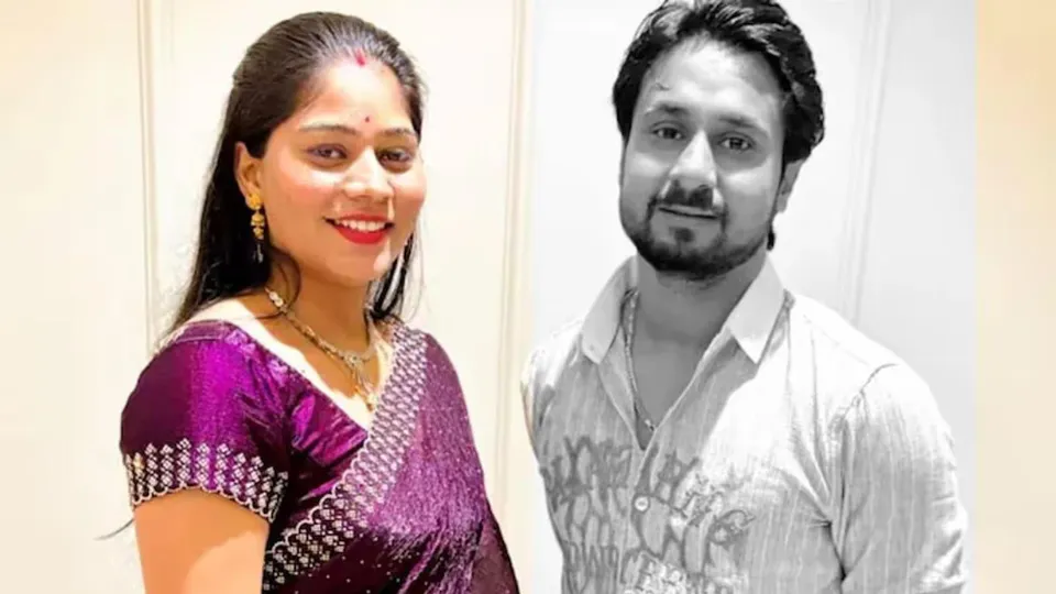 Sonam Raghuvanshi (L), Raja Raghuvanshi (R)