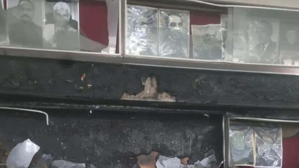 Jammu and Kashmir Assembly Fire