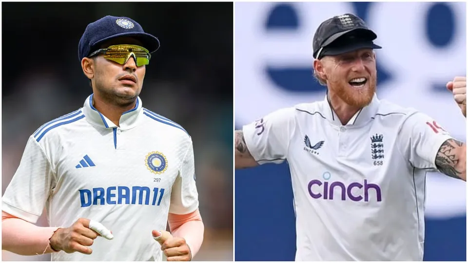 Shubman Gill Ben Stokes India vs England