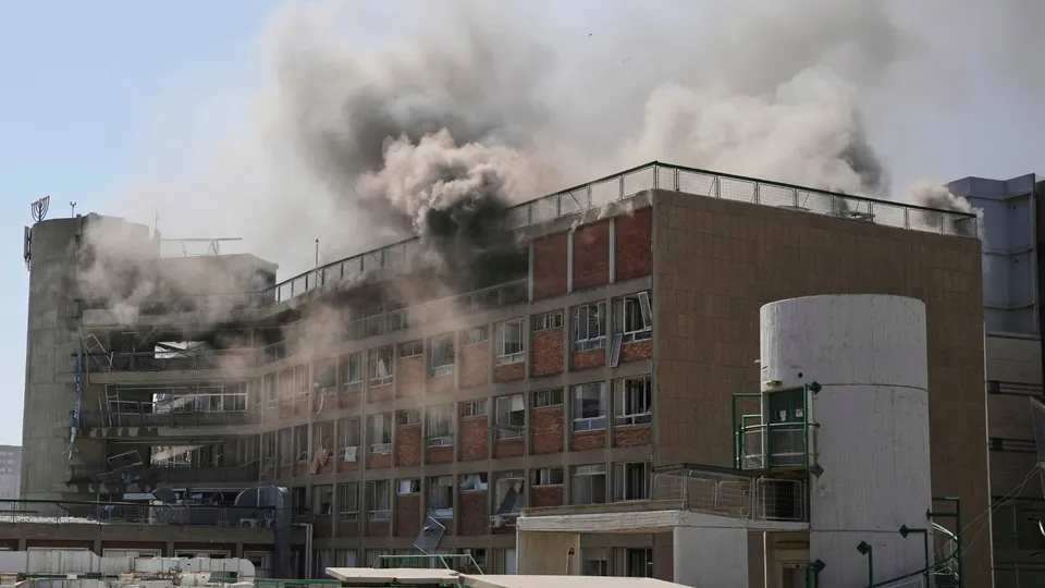 Iran Attacks Hospital in Israel Soroka Hospital