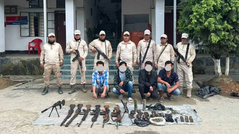 Manipur Police Arrest Militants