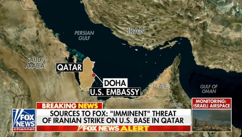 Did Iran Attack US Bases in Qatar? Explosions and Missiles Reported in Skies