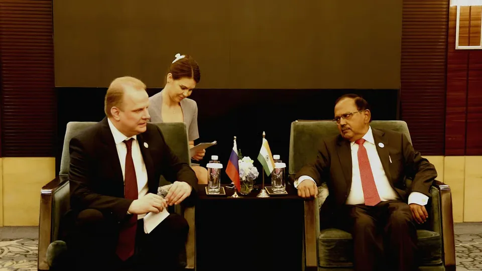 Ajit Doval Aleksandr Venediktov