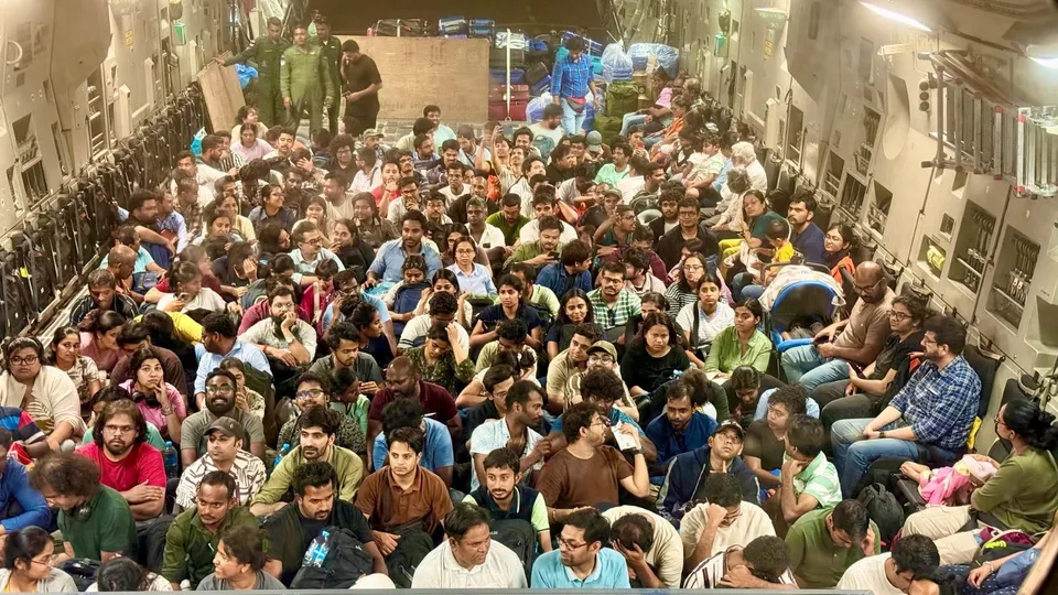 Indians Evacuated from Iran Operation Sindu