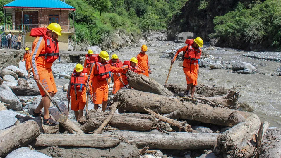 Himachal Flash Floods in Kullu Cloudburst