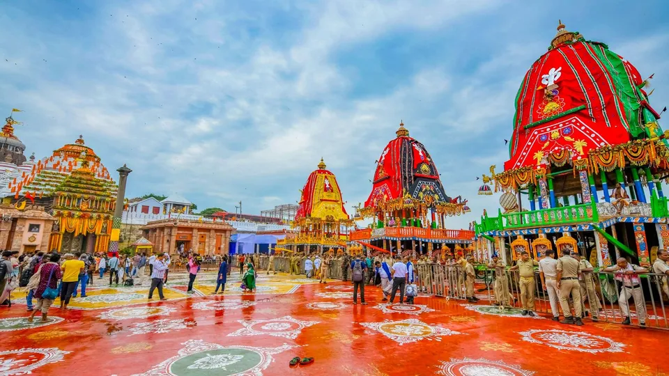 Rath Yatra Puri Pahandi