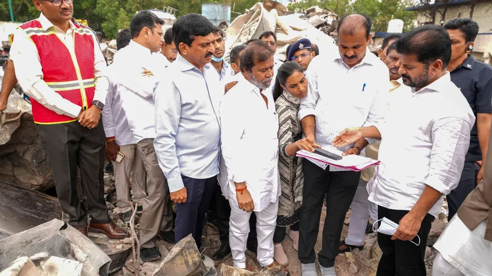 Revanth Reddy Sigachi Industries Telangana