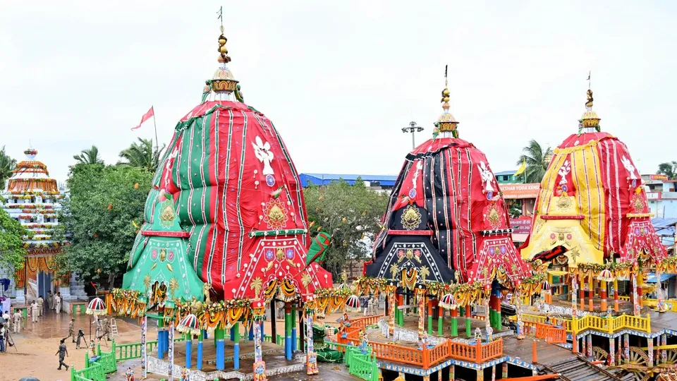 Puri Jagannath Rath Yatra Bahuda Yatra