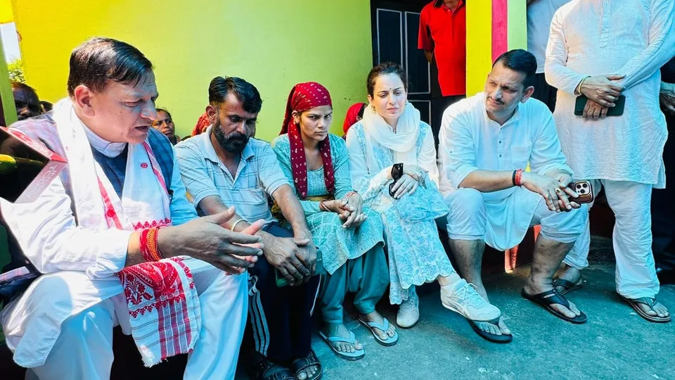 Kangana Ranaut Mandi Floods