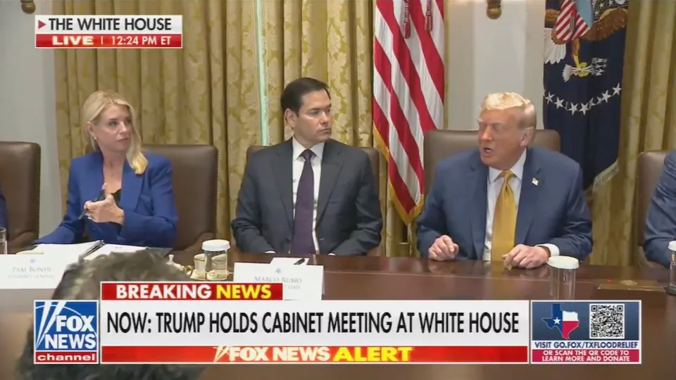 Marco Rubio and Donald Trump