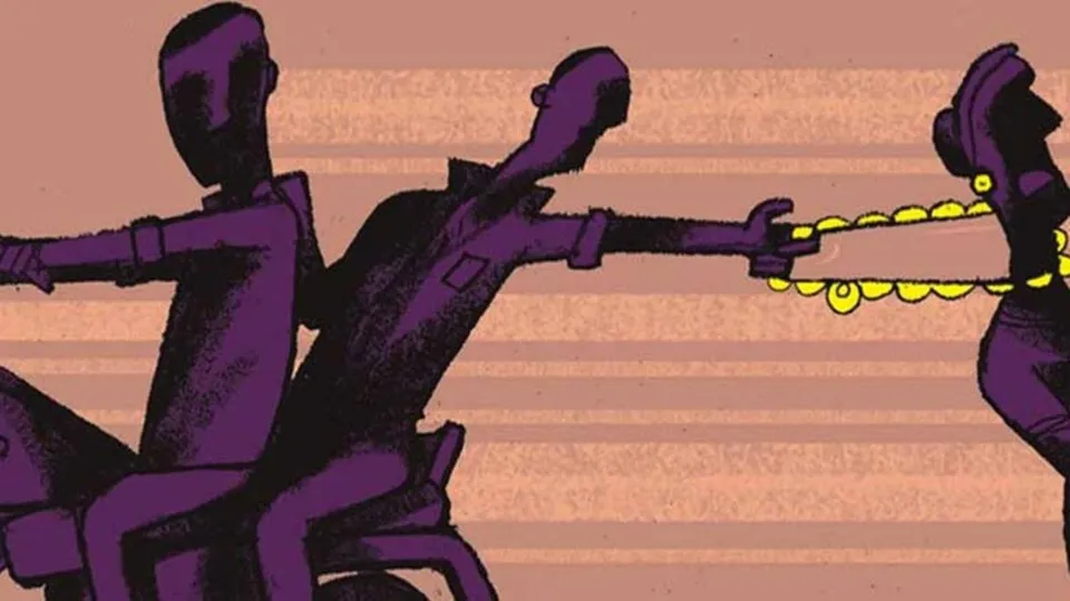 Chain Snatching Gold Chain Chain Theft Case