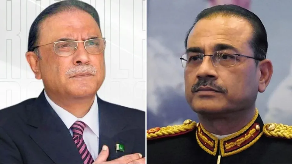 Asif Ali Zardari Asim Munir