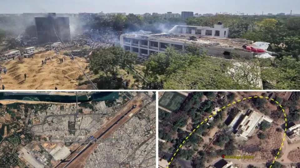 BJ Medical college Air India Plane Crash