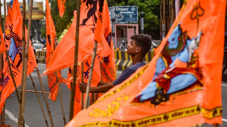 Kanwar Yatra 2025 Bhagwa Flag