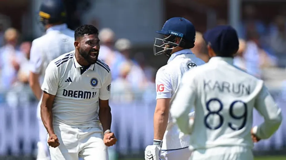Mohammed Siraj Ben Duckett
