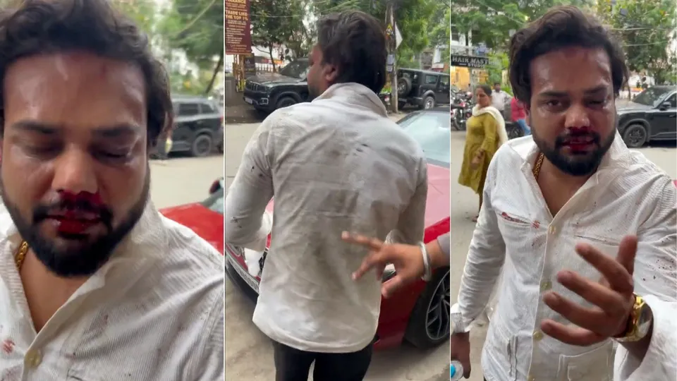 youtuber deepak sharma thrashed