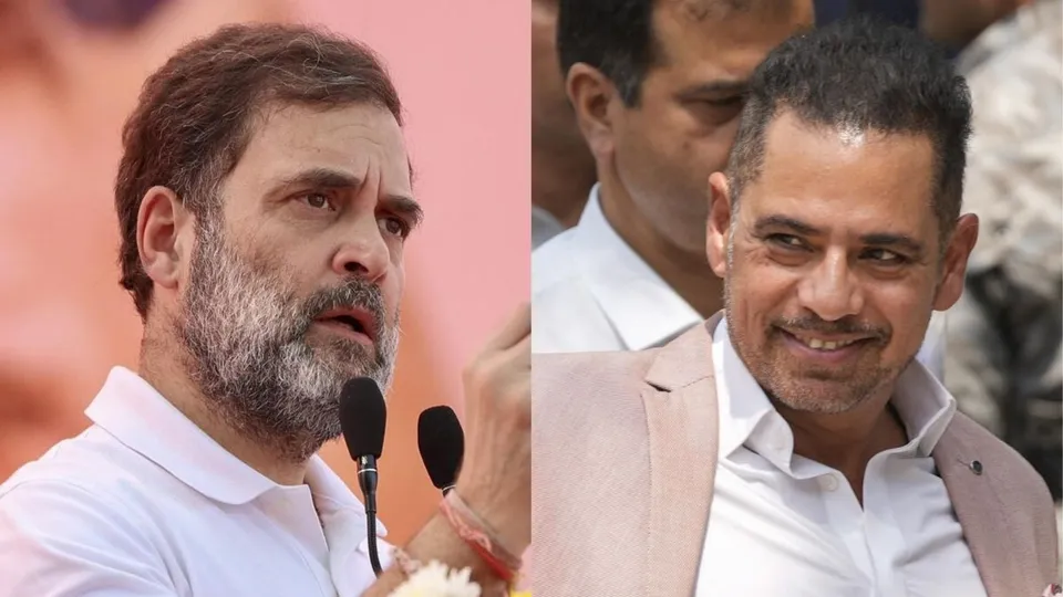 Rahul Gandhi Robert Vadra