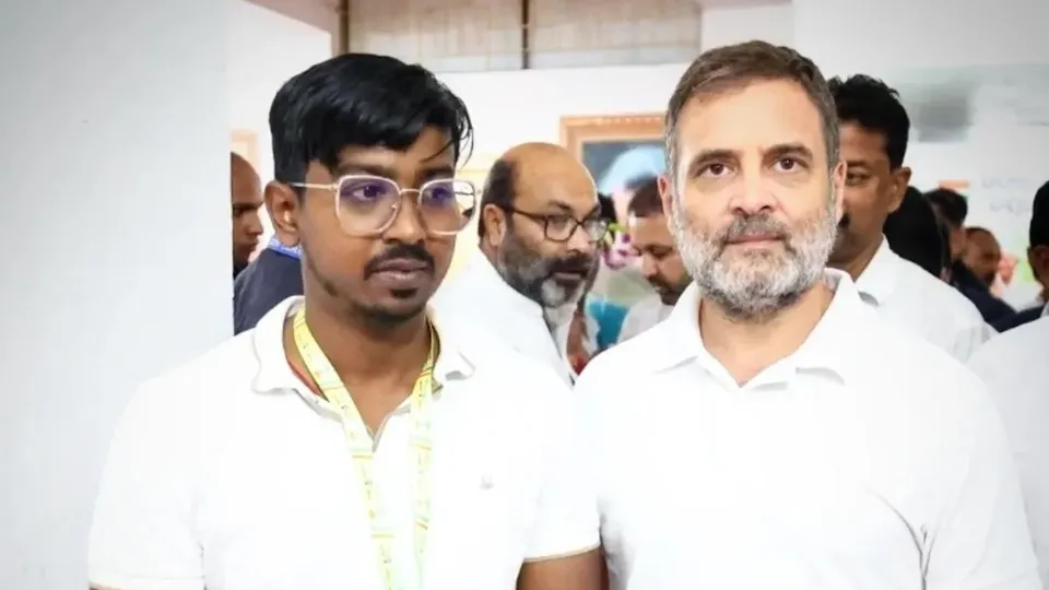 Udit Pradhan Rahul Gandhi
