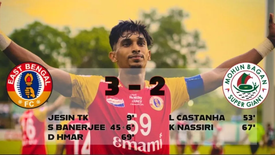 East Bengal beat Mohun Bagan