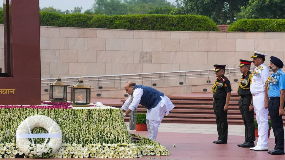 Rajnath Singh Kargil Vijay Diwas