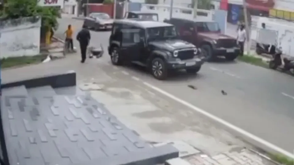 jammu thar road rage
