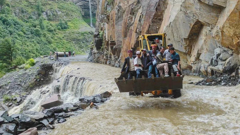 Himachal Rains Lahaul and Spiti