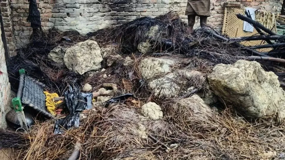 Sitapur Wall Collapse