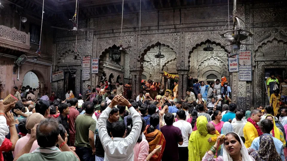 Banke Bihari TempleMathura Janmashtami