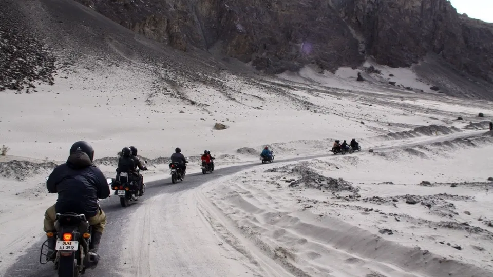 Ladakh Snowfall