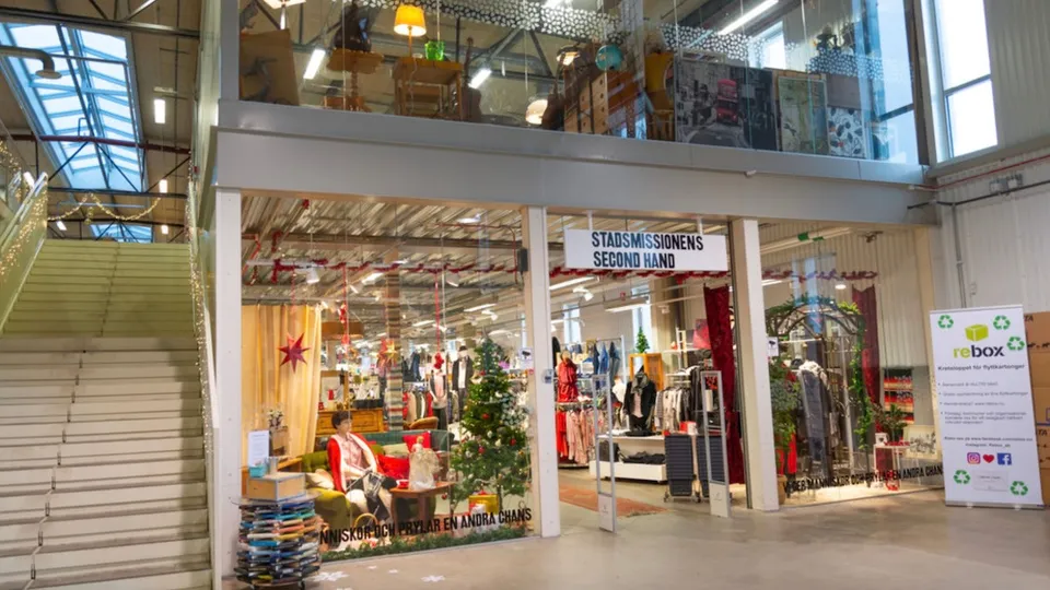 Sweden secondhand only mall