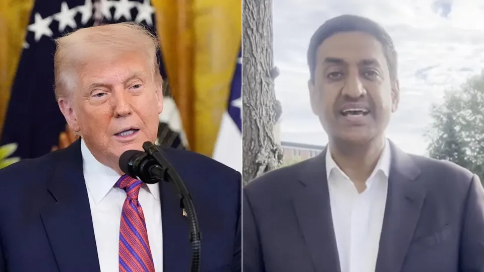 Donald Trump and Ro Khanna