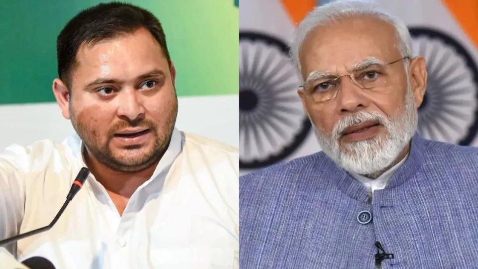 Tejashwi Yadav Narendra Modi Bihar
