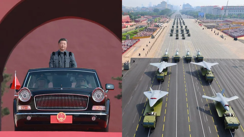 XI Jinping China Drones China Military Parade