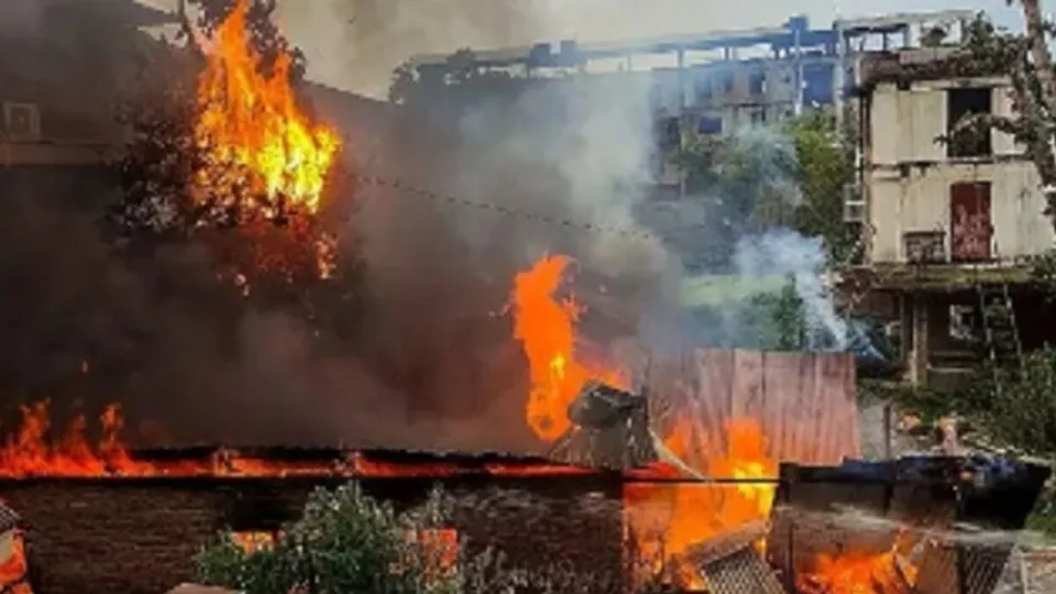 Churachandpur Kuki Zo House Fire