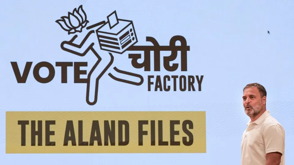 Rahul Gandhi Vote Chori Aland